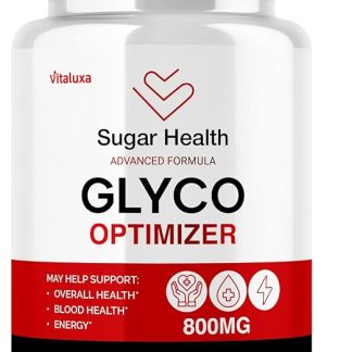 Sugar Health Glyco Optimizer, Sugarhealth Glyco Vitamin Support Supplement Advanced Strength for Lungs, Sugar Health Pills Maximum Formula Blend Overall Wellness Support - Made in USA (60 Capsules)