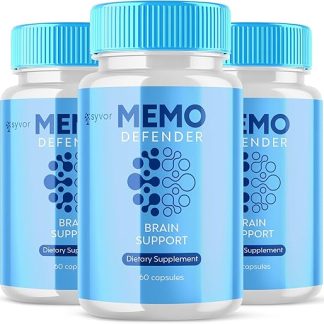 (3 Pack) Memo Defender Capsules - Memo Defender Brain Support Advanced Supplement Pills - MemoDefender Maximum Strength Wellness and Health Blend of Natural Ingredients for Max Results (180 Capsules)