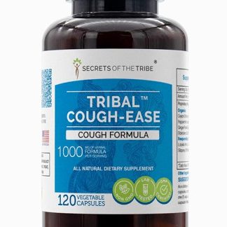 Secrets of the Tribe - Tribal Cough-Ease, Cough Formula, Herbal Supplement Blend (120 Capsules)