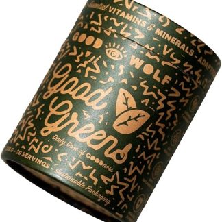 Good Greens Superfood Greens, Superfood Powder, Spinach, Spirulina, Matcha, Pineapple, 100% Organic, Zero Plastic Packaging