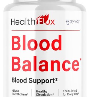 Health Flux Blood Balance Capsules, Official HealthFlux Blood Support Pills with All Natural Ingredients, Health Flux Maximum Strength Glyco Support Supplement Vitamin for Women and Men (60 Capsules)