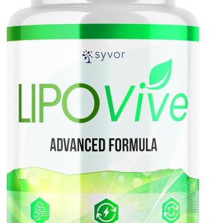 Lipovive Capsules, Official Lipovive Pills with All Natural Ingredients, Advanced Formula Lipovivé Health and Active Lifestyle Support Pills Maximum Strength Vitamin for Women and Men (60 Capsules)
