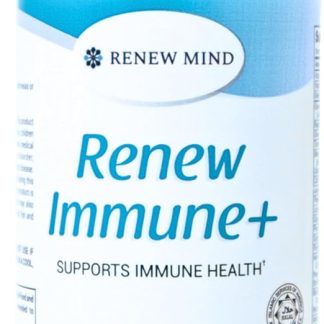Renew Immune+ – Immune Support Supplement | Halal Certified | with Vitamin C, Selenium, Quercetin, Turmeric, Green Tea, Mushroom & Herbal Complex | 60 Capsules