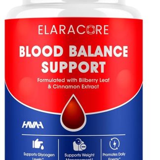 Elaracore Maximum Strength Glycogen Support Formula Elara Core Supplement, Elarecore Advanced Health & Wellness Multivitamin Support Supplement, Elaracores Premium Support Pills (60 Capsules)