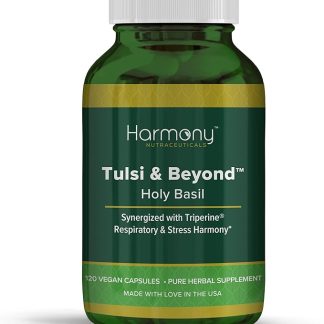 Tulsi - Holy Basil Supplement - Highest Potency, Maximum bio-availabilty, Made with Organic Herbs (Vegetarian Capsules, 120 Count)