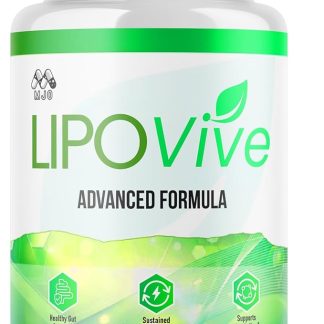 Lipovive Capsules, Official Lipo-Vive Capsule with All Natural Ingredients, Advanced Formula Lipovive Supporting Wellness and Gut Health Naturally, Maximum Strength Vitamin Supplement (60 Capsules)