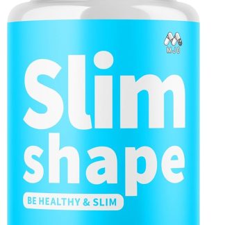 SlimShape Capsules, Official SlimShape Pills with All Natural Ingredients, Advanced Formula SlimShaped Health and Wellness Support Pills Maximum Strength Vitamin for Women and Men (60 Capsules)