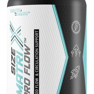 Size Matrix Pro Flow - Our Best Blood Flow Supplement - Blood Circulation Supplements - Blood Circulation Supplements for Men - Blood Circulation Supplements for Women - Poor Circulation Supplements
