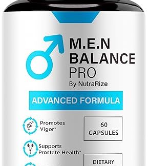 M.E.N Balance Pro Capsules - Official Men Balance Pro Pills to Support Prostate Heath, All Natural Formula for Energy Levels & Overall Well-Being, Premium M.E.N Balance Pro (60 Capsules)