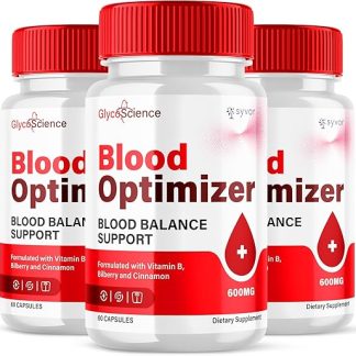 (3 Pack) Glyco Science Blood Capsules, Official GlycoScience Blood Support Pills with All Natural Ingredients, Glyco Science Maximum Strength Glycogen Support Vitamin for Women and Men (180 Capsules)
