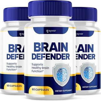 (3 Pack) Brain Defender Supplement Pills, Official Brain Defender Advanced Formula Nootropic Capsules, All Natural Health and Wellness Support Formula Maximum Strength Braindefender (180 Capsules)
